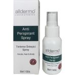 Alldermo 60 ml Terleme Önleyici Sprey El, Ayak ve Vücut için Ferahlatıcı Etki Sunar