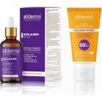 Alldermo Güneş Kolajen Seti ( Collagen Serum + Spf 50 Antiageing Güneş Kremi) Yaşlanma Karşıtı