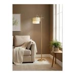 Alldesco Nexa Eskitme Gold Lambader | Tel Örgü Başlık, Yumuşak Işık, Modern Dekoratif Aydınlatma