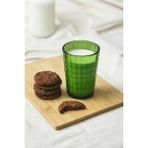 Allegra Koyu Yeşil Akrilik Bardak | 400 ml Su, Meşrubat, Sunum ve Kahve Yanı Için | Cam Değild - Renkli