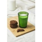 Allegra Koyu Yeşil Akrilik Bardak | 400 ml Su, Meşrubat, Sunum ve Kahve Yanı İçin | Cam Değildir | Kırılmaya Dayanıklı T