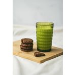 Allegra Koyu Yeşil Akrilik Bardak 6'lı Set | 400 ml | Su, Meşrubat, Sunum ve Kahve Yanı İçin | Cam Değildir | Kırılmaya