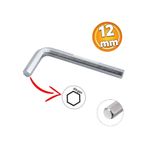 Allen Alyan Anahtar 12 Mm Altigen Koseli Vida Somun Sikma Sokme Metal 1 Adet