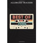 Allergies Tracker :Best Of 1985 37th Birthday Gifts Cassette Tape Vintage: Gifts for Grandpa:Symptom Tracker Food Drinks Meal Journal Along With ... Book for Day Care, Home Care,Birthday Gifts