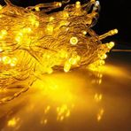 Alles 15 mt Yılbaşı İp Amber 8 Animasyon Eklenemez Led Aydınlatma