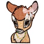 alles-meine.de GmbH Ütü resmi - Disney - REH Bambi - 6,1 cm x 7,8 cm - Yama aplikasyonu - Geyik / Geyik - İşlemeli yamalar - Erkek & Kız - Orman hayvanı - Geyik - Geyik - Geyik - Geyik