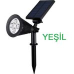 Alles Yeşil 4W Solar Güneş Enerjili Kazıklı Çim & Bahçe Aydınlatma