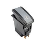 Allestock 24 V 6 Pin Ampullü Otokar Doruk Otobüs Klima Anahtar Düğme Rocker Switch