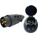 Allestock 5 Pin Römork Fişi ve Soketi