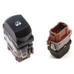 Allestock 6 Pin Renault Megane 2 Ön Sağ Cam Açma Kapama Anahtarı