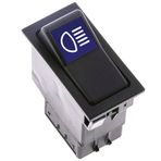 Allestock Ampullü 12V Universal Uzun Far Düğmesi Anahtarı 3 Pin Rocker Switch