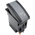 Allestock Otokar Sultan 6 Pin Ampullü 24V Sürücü Aydınlatma Anahtar Düğme Rocker Switch