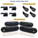 Allestock Tofaş Doğan Kartal Şahin Murat 131 12'li Set Kapı ve Cam Kolları