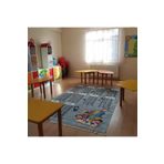 ALLGELSİN Çarpım Tablosu Detaylı Yıkanabilir Kaymaz Tabanlı Çocuk Odası Oyun Ve Aktivite Halısı 160x230 4m2