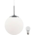 Allians 15 Lik Opal Globe Cam Avize Camı, Şık ve Parlak Aydınlatma Çözümü - Seçenek 1 - Ahşap - Beyaz