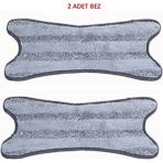 Allians 2 Adet Mikro Fiber Yedek Bezler, x Mop Uyumlu, Temiz ve Parlak Sonuç - Ahşap - Seçenek 1