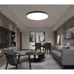 Allians 24W LED Avize, Beyaz Işık, Tavana Sıfır, Bahçe, Balkon, Banyo Için Ideal - Seçenek 1 - Ahşap - Beyaz