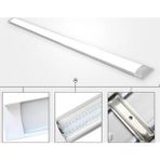 Allians Beyaz 4'lü 40W 120CM T5 Floresan Yatay Bant Armatür Paneli - Seçenek 1 - Ahşap - Beyaz
