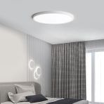 Allians Büyük Boy Metal Kasa 24W Ledli Modern Tavana Asma Aydınlatma - Seçenek 1 - Ahşap - Beyaz