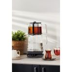 Allians Çay Makinesi 1748H, Konuşan, Antrasit Renkli, Modern Tasarım - Altın - Gri