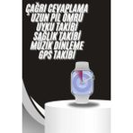 Allians Çift Fonksiyonlu Akıllı Saat ve Bluetooth Kulaklık Seti, Şık ve Kullanışlı - Seçenek 1 - Açık Bej