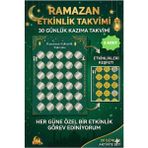 Allians Çocuklar Için Ramazan Takvimi, 30 Günlük Kazımalı Etkinlik Seti - Ahşap - Seçenek 1