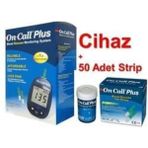 Allians Dijital Şeker Ölçüm Cihazı ve Test Strip Seti, Kolay ve Hızlı Kullanımlı - Seçenek 1