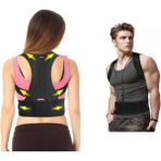 Allians Dik Duruş Medikal Unisex Manyetik Bel ve Omuz Korse - Seçenek 1
