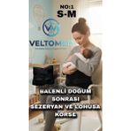 Allians Hamile, Sezeryan ve Lohusa Için Konforlu Karın ve Bel Toparlayıcı Korse - Seçenek 1