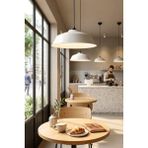 Allians Iskandinav Tarz Metal Sarkıt Aydınlatma, 36 Cm, Şık ve Modern Tasarım - Seçenek 1 - Ahşap - Beyaz