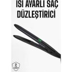 Allians Işlevsel Saç Düzleştirici, Ayarlı Isı, Döner Kablo, Dayanıklı Tasarım - Açık Bej - Seçenek 1