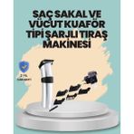 Allians Kablosuz Erkek Tıraş Makinesi, Paslanmaz Çelik, Tam Aksesuar Seti - Seçenek 1