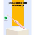 Allians Kompakt ve Pratik 9mm Saç Maşası, Seyahat ve Günlük Kullanım Için Ideal - Açık Bej - Seçenek 1