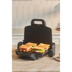 Allians Matte Black Tost Makinesi 1800W, 4 Dilim Kapasiteli, Pratik Kullanım - Ahşap