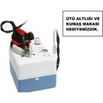 Allians Mini Buhar Kazanlı Profesyonel Ütü, 3.5l, Güçlü ve Verimli Performans - Ahşap - Ceviz