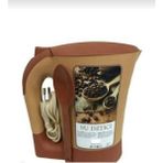 Allians Mini Elektrikli Su Isıtıcı ve Kahve Makinesi, Pratik Cezve, Mükemmel Kahve Pişirici - Ahşap - Ceviz