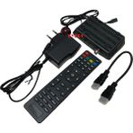 Allians Mini Hd Uydu Alıcı, LCD ve LED Tv'ler Için Uyumlu Yüksek Performans - Ahşap