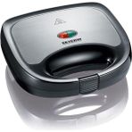 Allians Mini Tost Makinesi, Siyah, Pratik ve Şık Tasarım - Açık Bej