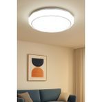 Allians Modern Beyaz LED Plafonyer Avize 26 Cm, Şık ve Şık Tasarım - Seçenek 1 - Ahşap - Beyaz