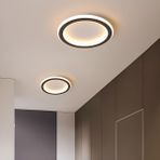 Allians Modern Daire ve Koridor Için 20CM Beyaz LED Plafonyer Aydınlatma - Seçenek 1 - Ahşap