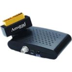Allians Multibox Tüplü Tv Uyumlu Mini Uydu Alıcısı, Scart Girişli, Hazır Yüklü - Ahşap - Beyaz