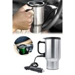 Allians Paslanmaz Çelik Araç Kettle Su Isıtıcı Termos Bardak 500 ml, 12V