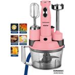 Allians Pembe 1000W Hız Ayarlı Bakır Motorlu Çok Fonksiyonlu Mutfak Robotu