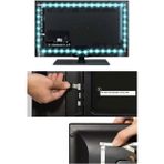 Allians Renkli LED Tv USB Bağlantılı Uzaktan Kumandalı 3 Metre Kablo - Ahşap