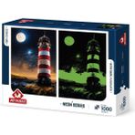 Allians Renkli Neon Puzzle 1000 Parça, Eğlenceli ve Zorlayıcı Puzzle Seti - Seçenek 1