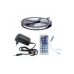 Allians RGB Şerit LED 5m Kumandalı 20 Renkli, 3 Çipli, İç Mekan Aydınlatması