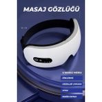 Allians Robo Isıtmalı Titreşimli Göz Masaj Aleti ile Rahatlatıcı Deneyim - Cappuccino