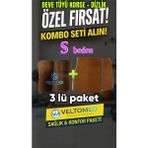 Allians S Beden Deve Tüyü Korse ve Dizlik Takımı, Bel ve Sırt Destekleyici - Seçenek 1