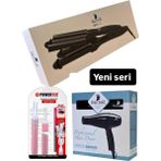 Allians Saç Maşa ve Aksesuarları ile Güzel Görünümünüzü Tamamlayın - Ahşap - Seçenek 1
