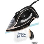 Allians Seramik Tabanlı Buharlı El Ütüsü, 3200W, 3m Kablo, Güçlü ve Güvenli Kullanım